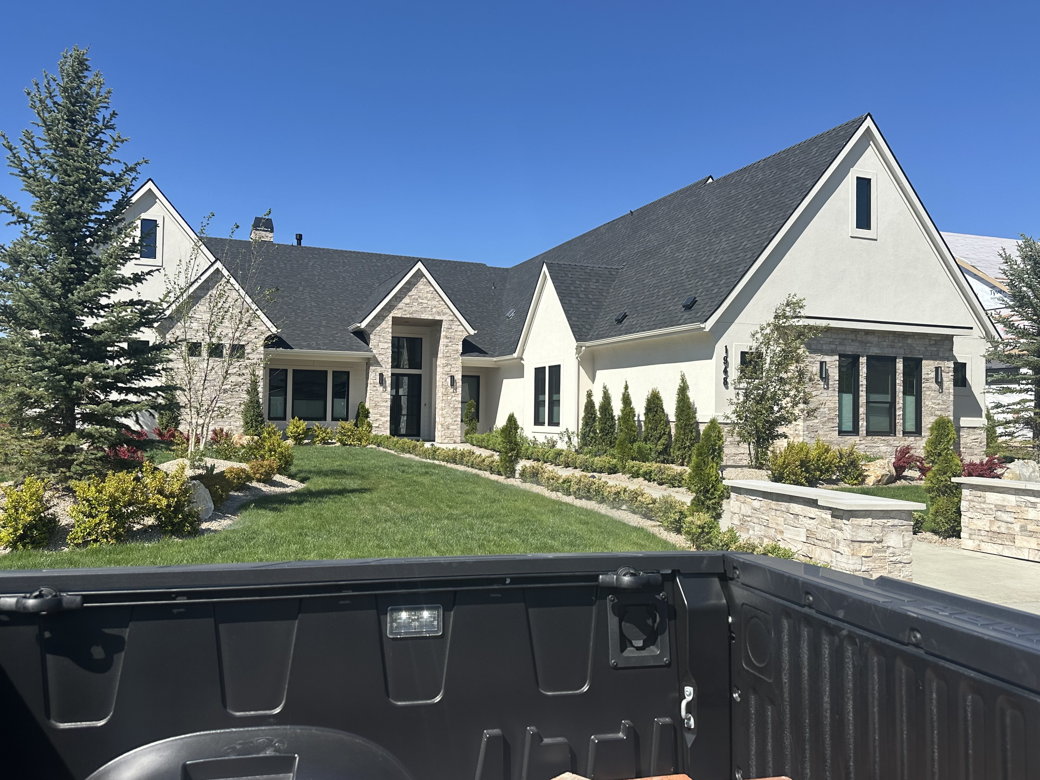 Custom Home — Stucco & Stone