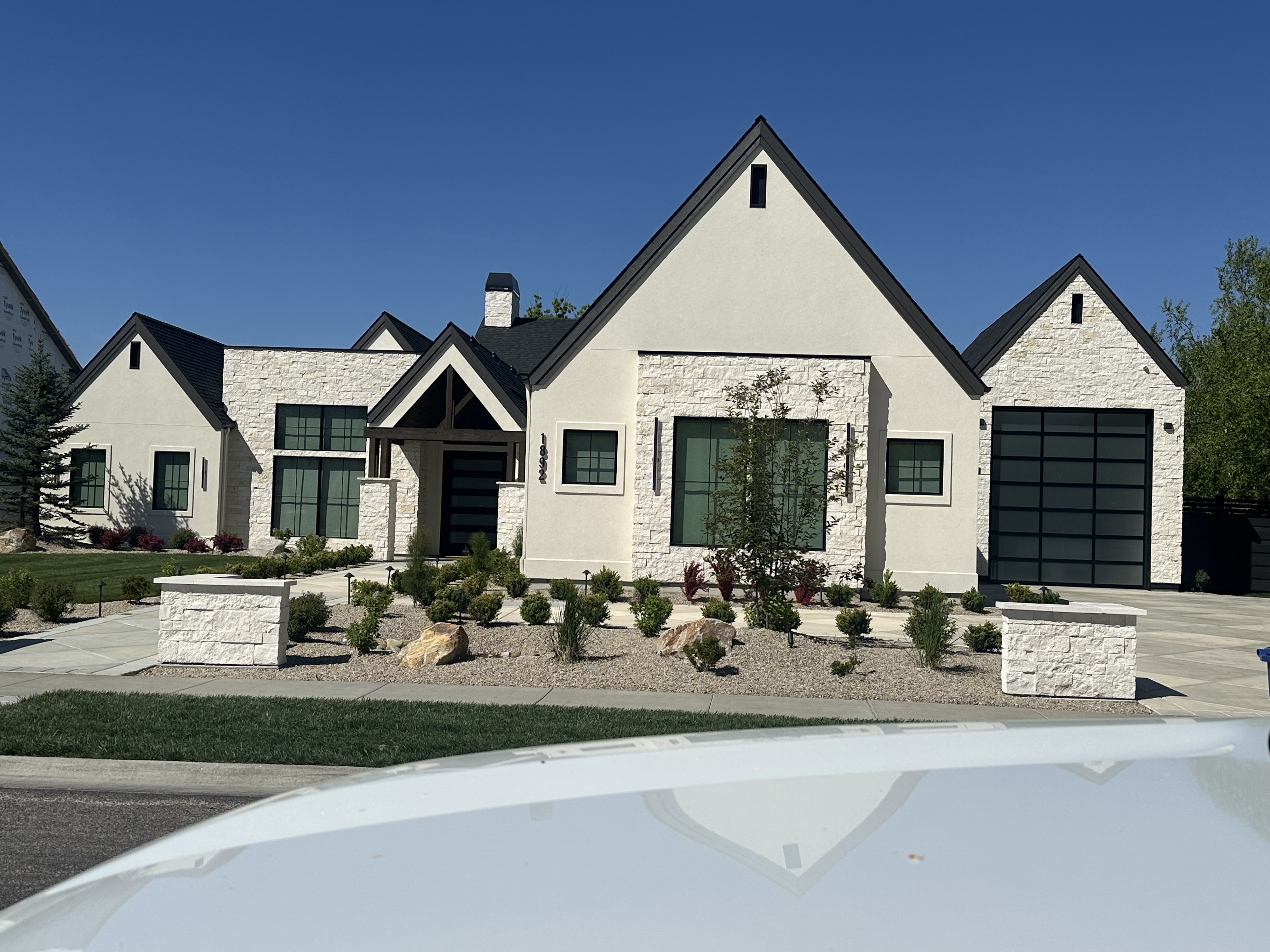 Custom Home — Stucco & Stone