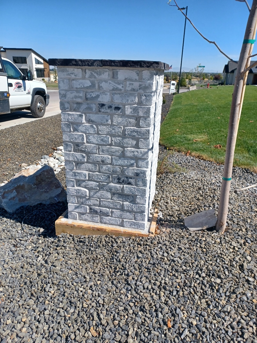 Stone Pillar — Commercial
