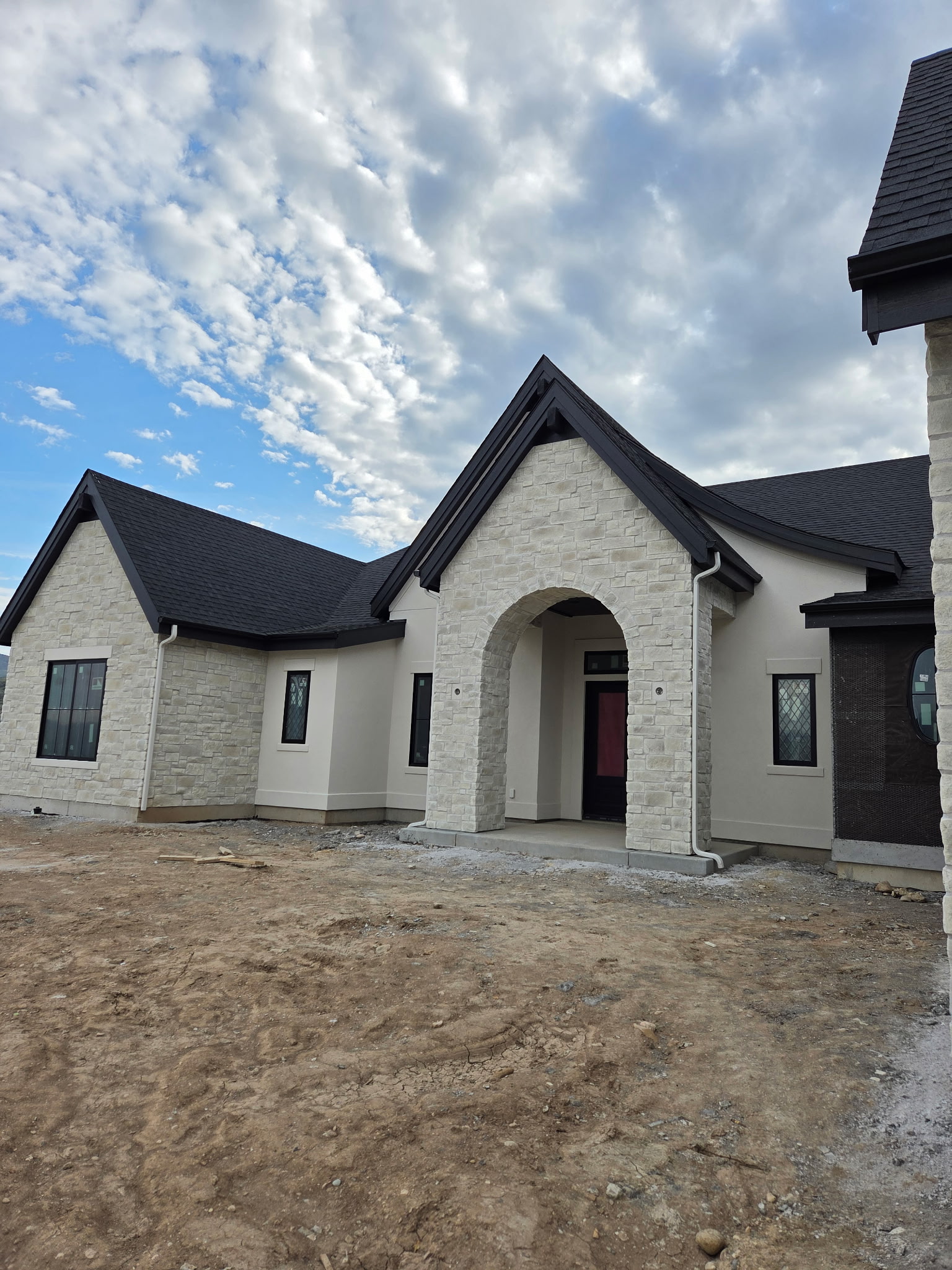 Stone Exterior — New Construction